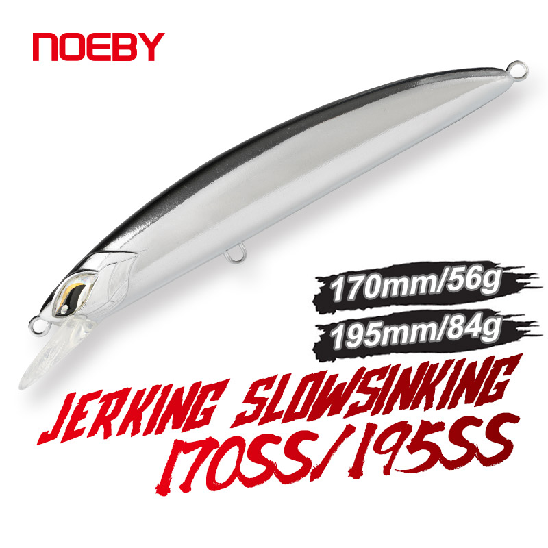 Fishing Lure Jerkbait - NOEBY Yavaş Batan Minnow Yemi 170mm