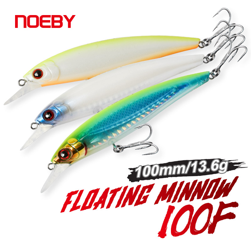 Fishing Lure Jerkbait - NOEBY 3 Adet Minnow Balıkçılık Yemi