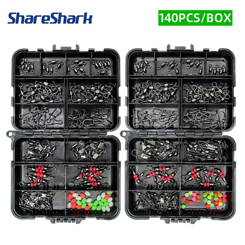 Fishing Lure Box - ShareShark 140 Parça Olta Aksesuar Seti,