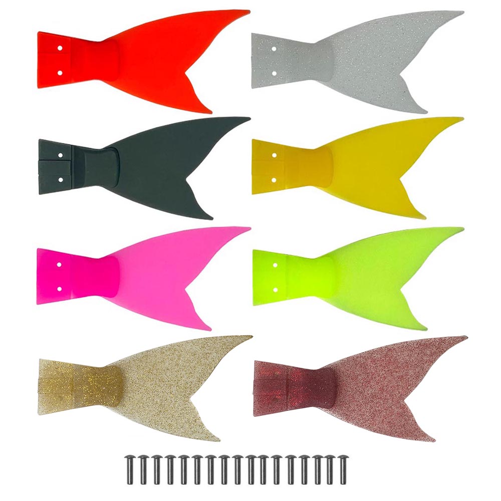 Fishing Lure Popper - 6 adet 300mm eklemli yem yedek