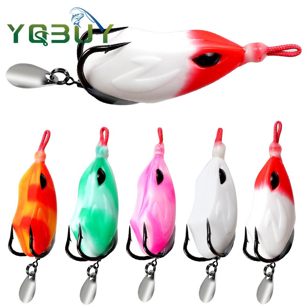 Fishing Lure Topwater - 4.5cm/8g Balıkçılık Yumuşak Zıplayan Kurbağa Yemi