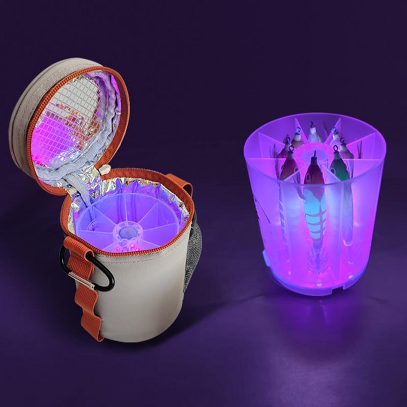 Fishing Lure Spoon - Fishing Iron Plate UV Fill Light