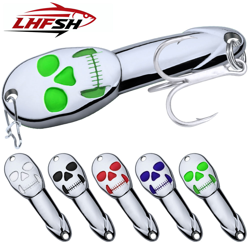 Fishing Lure Blade Bait - LHFSH Jigging Kafatası Şeklinde Metal VIB