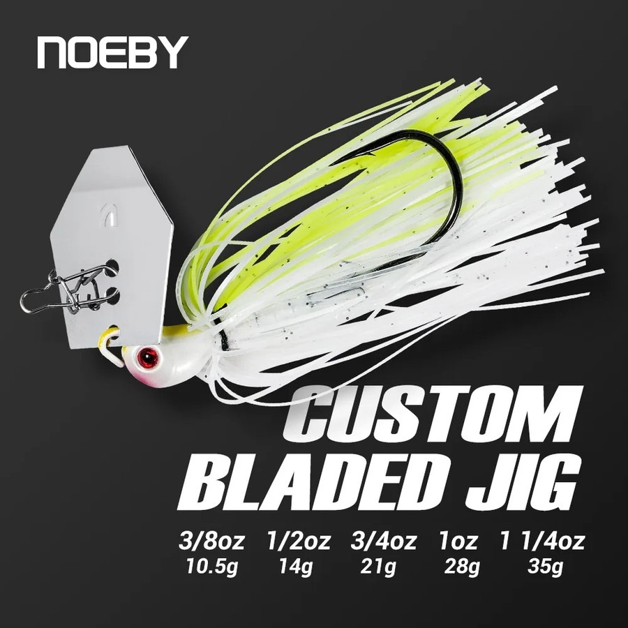 Fishing Lure Blade Bait - Noeby Chatterbait Bladed Jig 10.5-35g Titreşimli