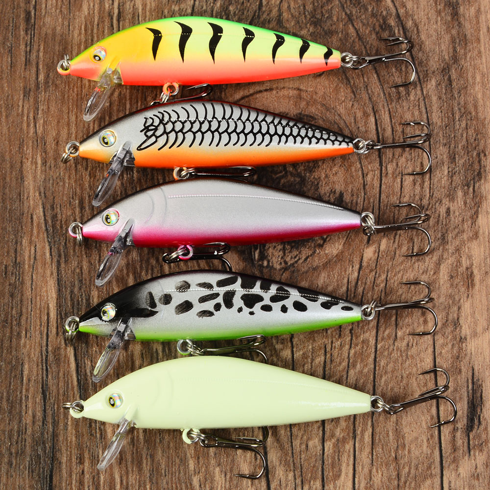 Fishing Lure Jerkbait - 5 adet Batan Minnow Wobblers Crankbaits