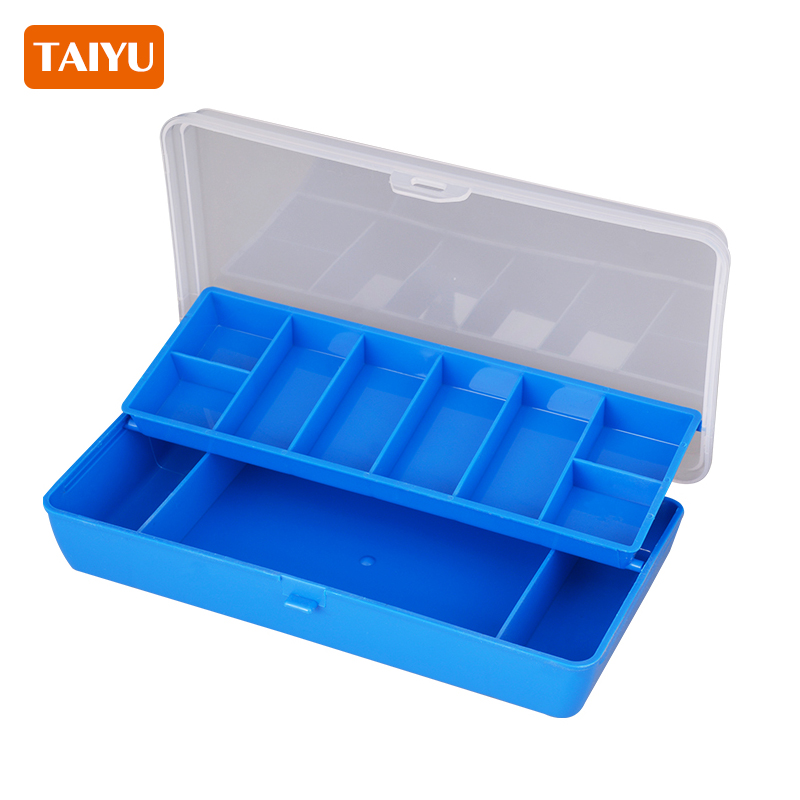 Fishing Lure Soft Plastic - TAIYU Taşınabilir olta kutusu 11 Bölme