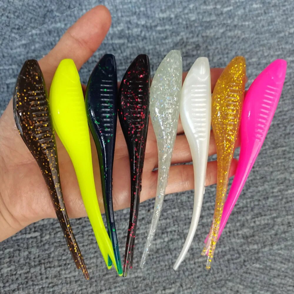 Fishing Lure Soft Plastic - Yüzen cazibesi yumuşak plastik atlama yumuşak
