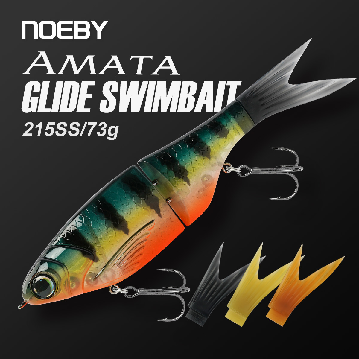 Fishing Lure Popper - NOEBY AMATA Shad Glide Swimbait 215mm