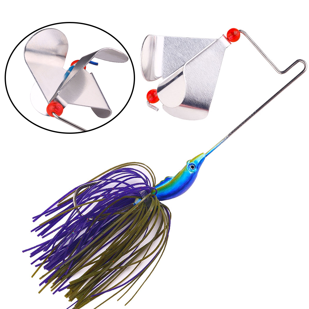Fishing Lure Buzzbait - 22g Buzzbait Balıkçılık Yemi, Pervane Kanatlı