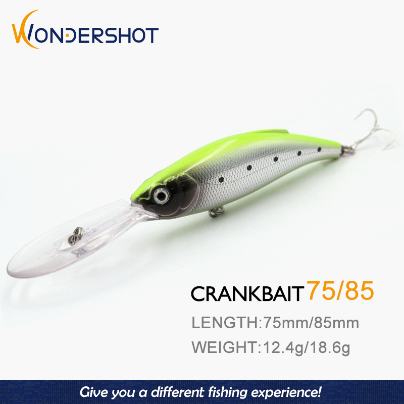 Fishing Lure Crankbait - Wondershot C02 75/85cm 12.4/18.6g sıcak modeli