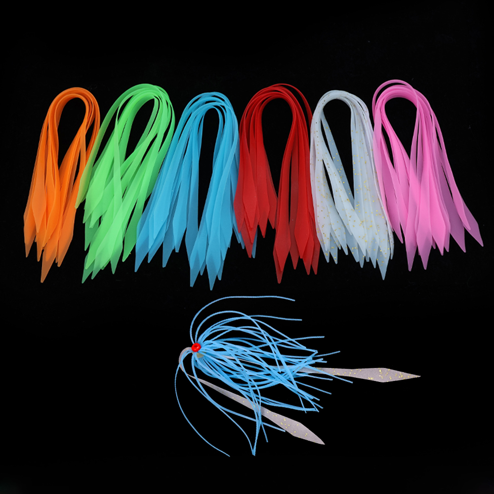 Fishing Lure Buzzbait - 10 adet/60 adet 19.3cm uzunluk silikon