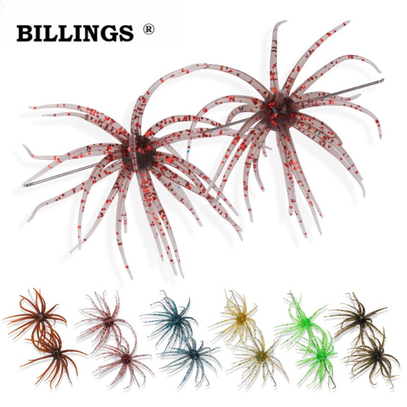 Fishing Lure Topwater - BILLINGS 2 adet 5cm1.7g yüksek elastik