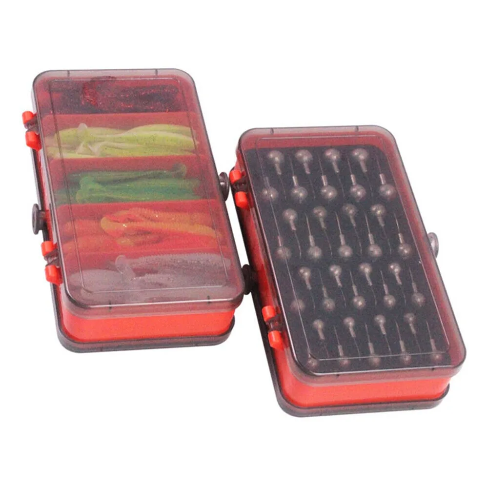 Fishing Lure Jig - Taşınabilir Çift Taraflı Bölmeli Yem Kutusu