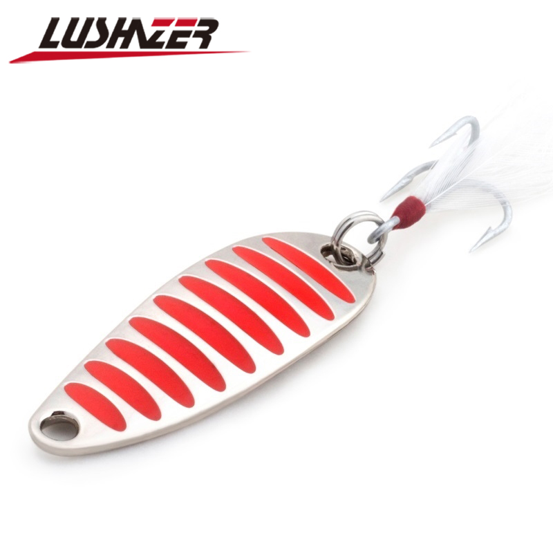 Fishing Lure Spoon - LUSHAZER Marka Balıkçılık Yemi Kaşık 2g