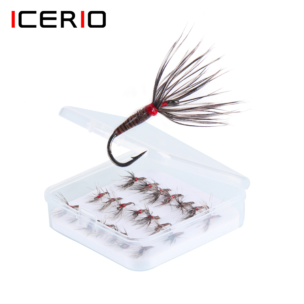 Fishing Lure Making Kit - ICERIO 21 adet/kutu Expoxy vücut kırmızı