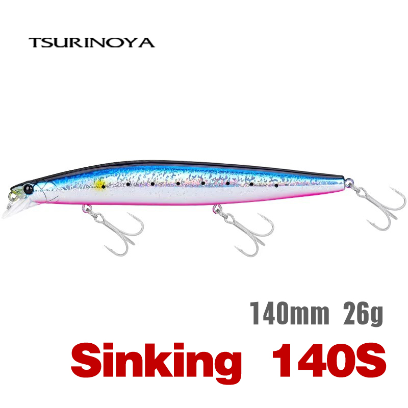 Fishing Lure Jerkbait - TSURINOYA Stinger 140S Balıkçılık Cazibesi Batan