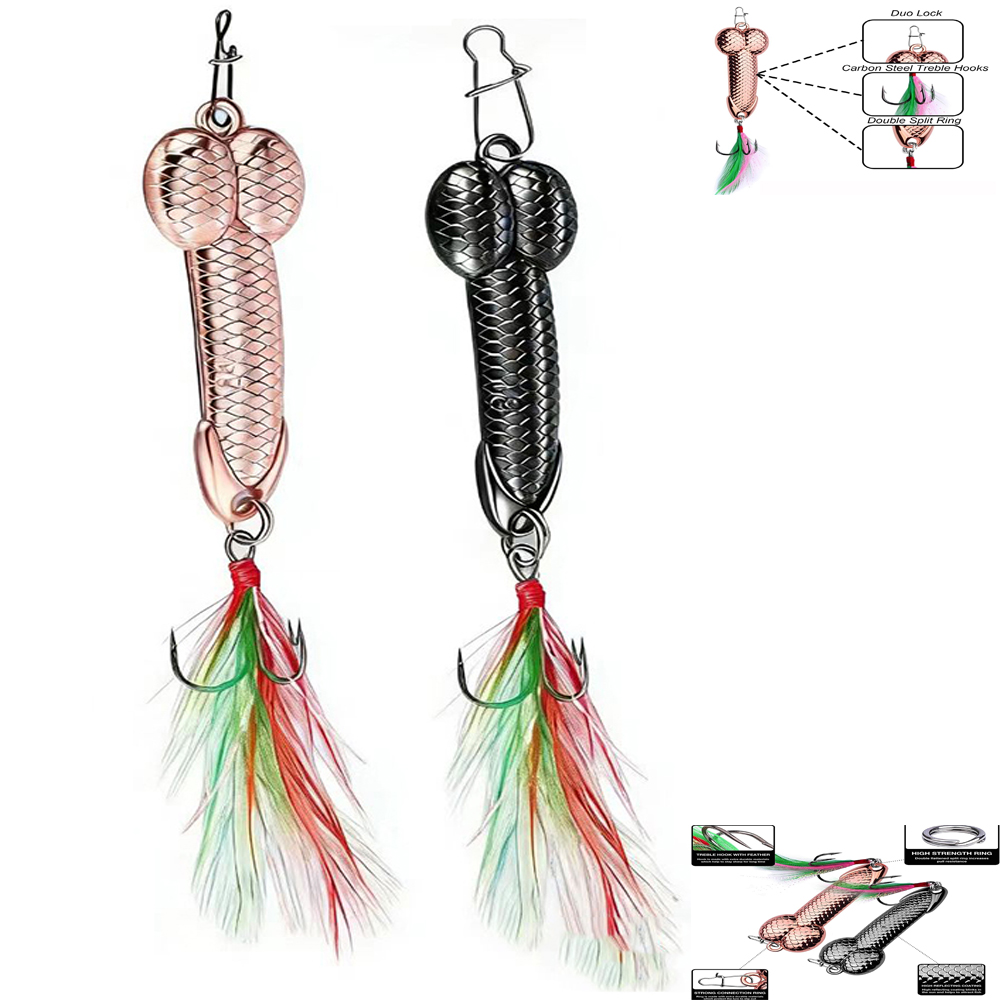 Fishing Lure Blade Bait - Metal Penis VIB Balıkçılık Yemi 3g