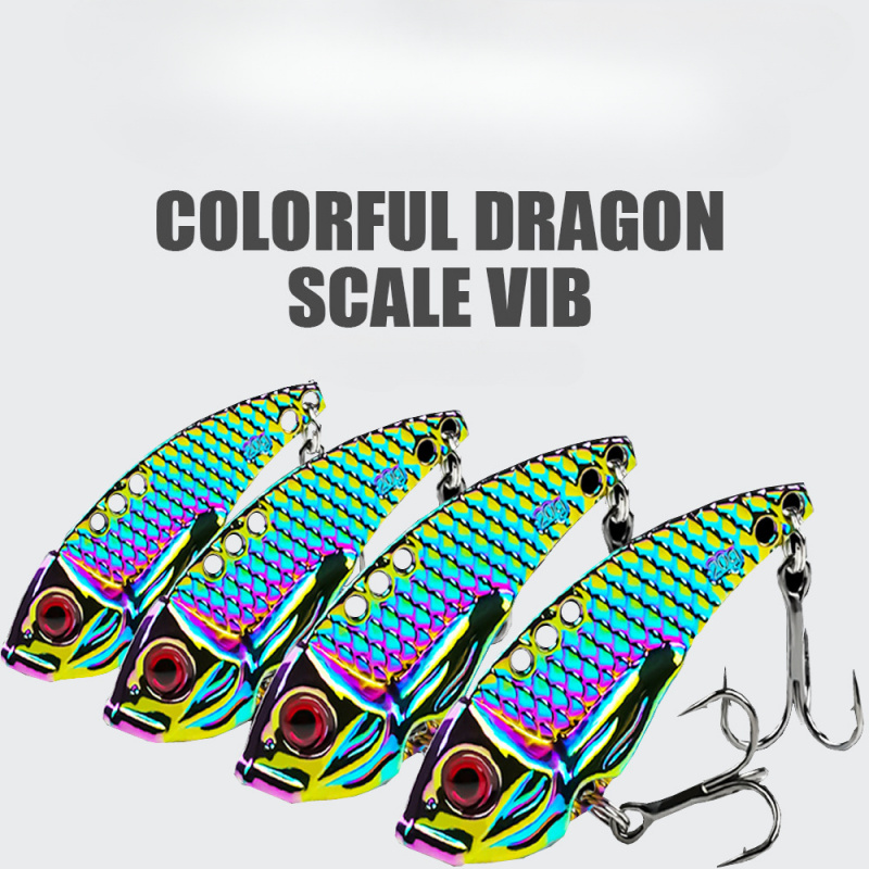 Fishing Lure Blade Bait - Dragon Tooth VIB Metal Blade Yemleri,