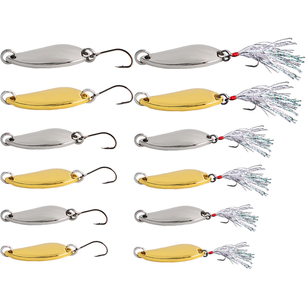 12 adet Metal Kaşık Spinner Ye - Fishing Lure Spinnerbait incelemesi ve fiyatı