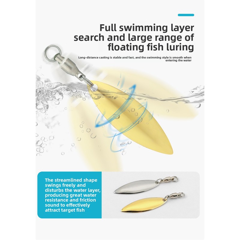 25 adet Metal Döner Bıçak Seti - Fishing Lure Spinnerbait incelemesi ve fiyatı