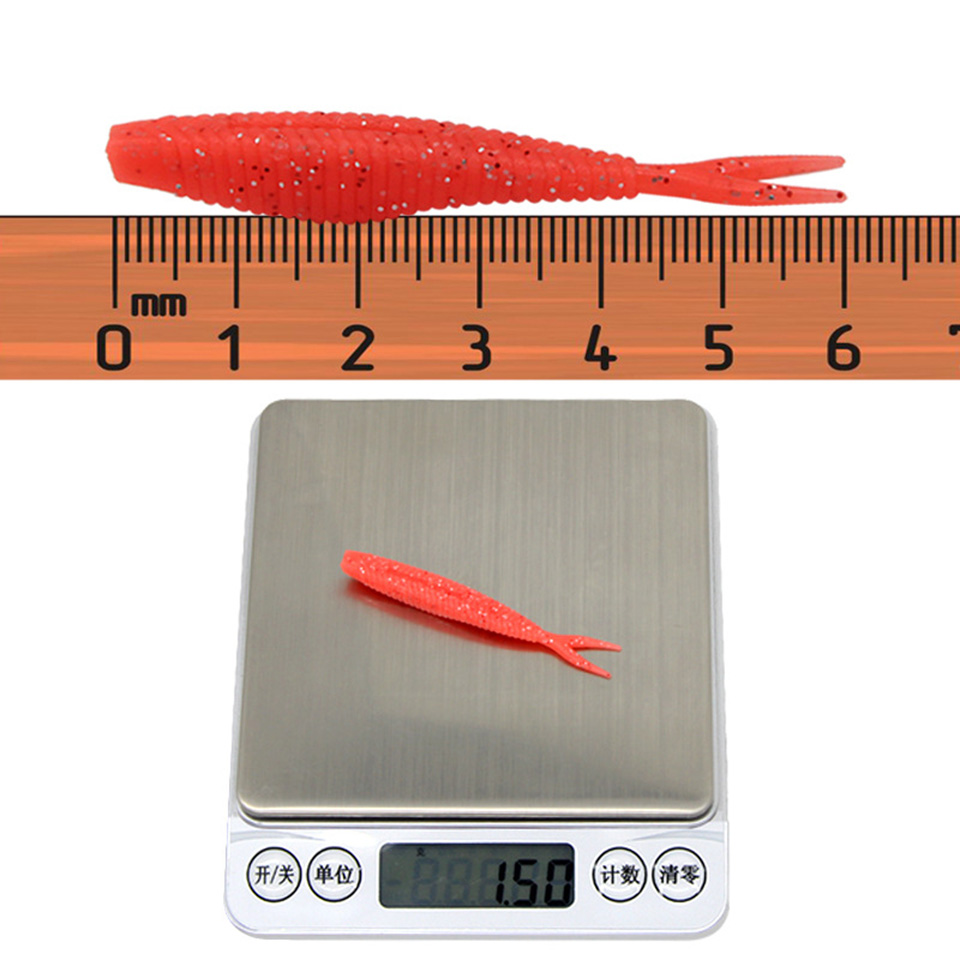 20 adet Balıkçılık Yumuşak Yem - Fishing Lure Soft Plastic incelemesi ve fiyatı
