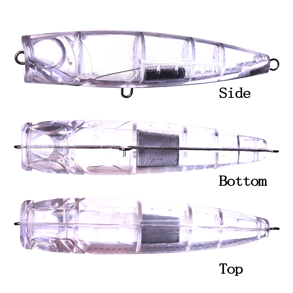 Chan'sHuang 5 adet boyasız boş - Fishing Lure Topwater incelemesi ve fiyatı