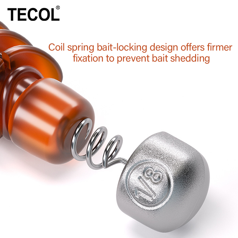 TECOL 1G 1.75G 2.7G 3.5G Spira - Fishing Lure Accessories incelemesi ve fiyatı