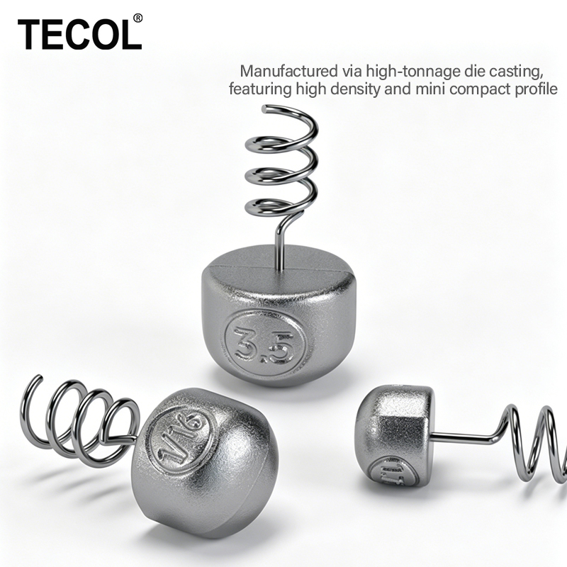 TECOL 1G 1.75G 2.7G 3.5G Spira - Fishing Lure Accessories incelemesi ve fiyatı
