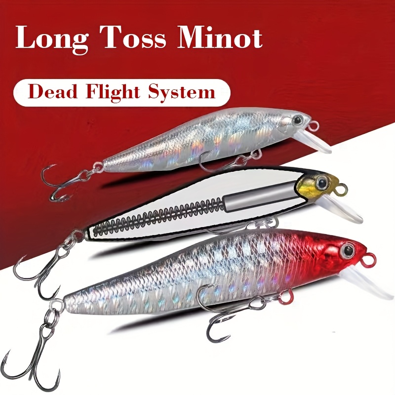 5 adet/kutu Uzun Kuyruk Minnow - Fishing Lure Crankbait incelemesi ve fiyatı