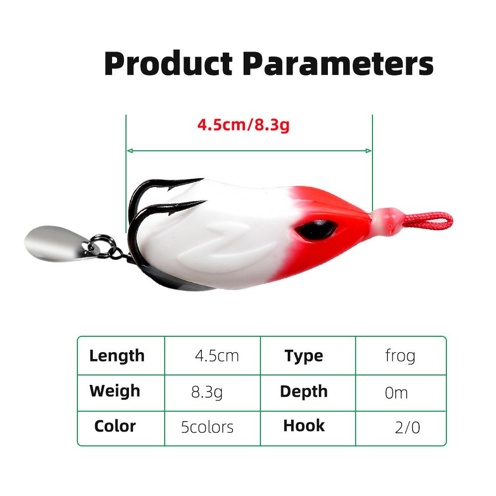 4.5cm/8g Balıkçılık Yumuşak Zı - Fishing Lure Topwater incelemesi ve fiyatı