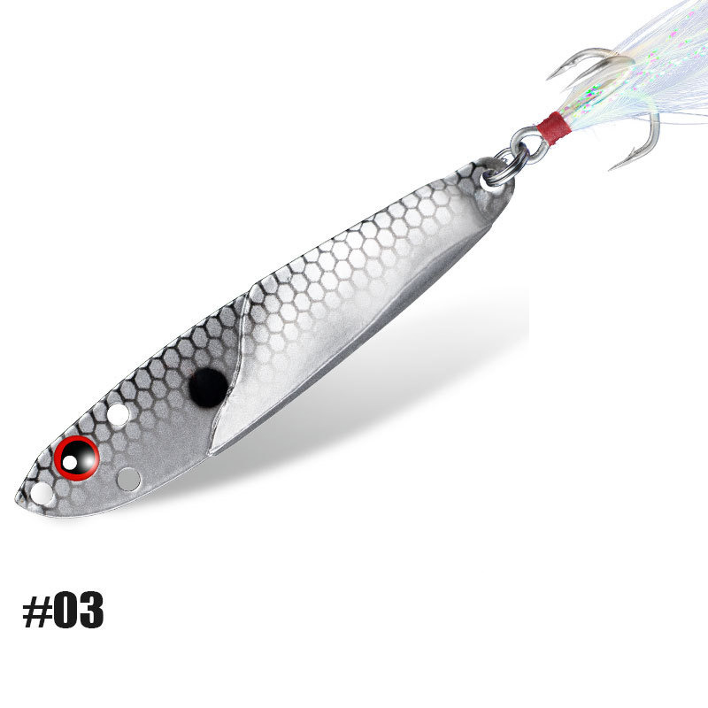 1 Adet Metal Jig 3D Balık Yemi - Fishing Lure Spinner incelemesi ve fiyatı
