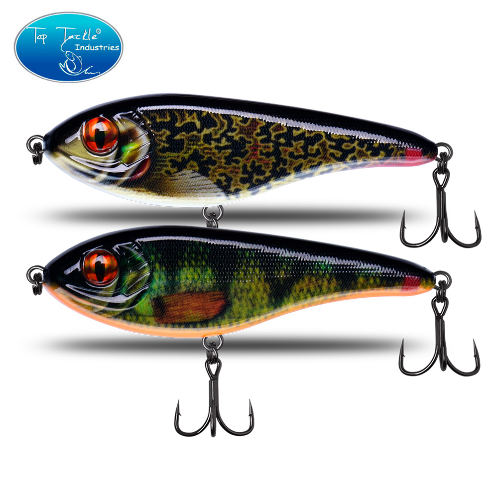 Pike için yumuşak kuyruklu bal - Fishing Lure Jerkbait incelemesi ve fiyatı