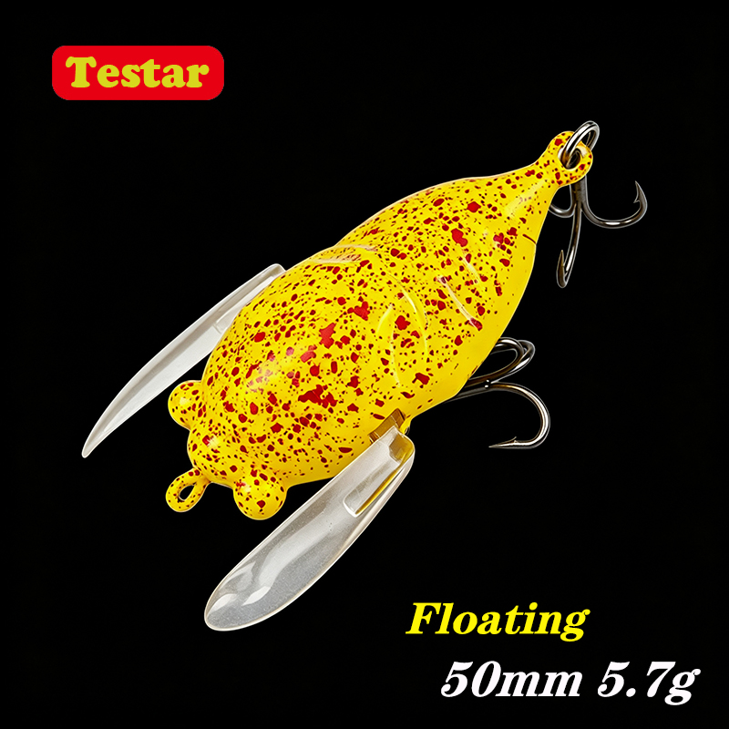 Testar 50mm 5.7g Yüzen Ağustos - Fishing Lure Popper incelemesi ve fiyatı