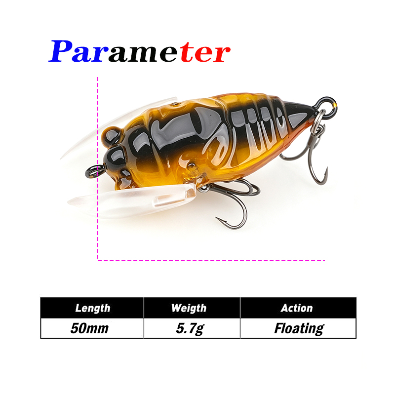 Testar 50mm 5.7g Yüzen Ağustos - Fishing Lure Popper incelemesi ve fiyatı