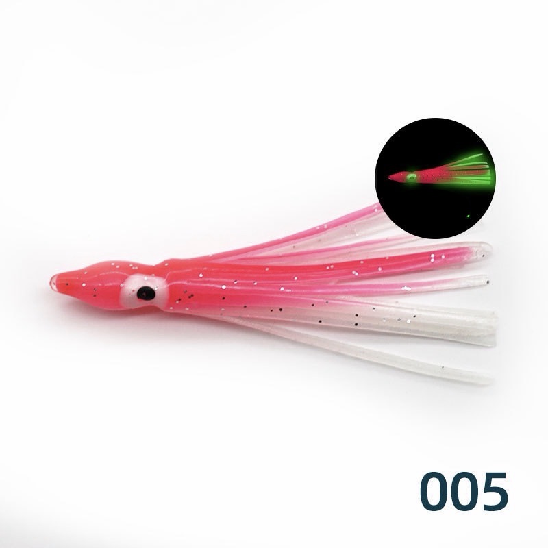7cm Işıklı Kalamar Yemleri 5'l - Fishing Lure Soft Plastic incelemesi ve fiyatı
