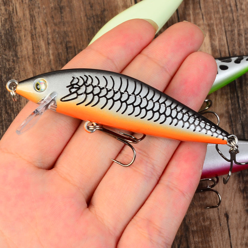 5 adet Batan Minnow Wobblers C - Fishing Lure Jerkbait incelemesi ve fiyatı