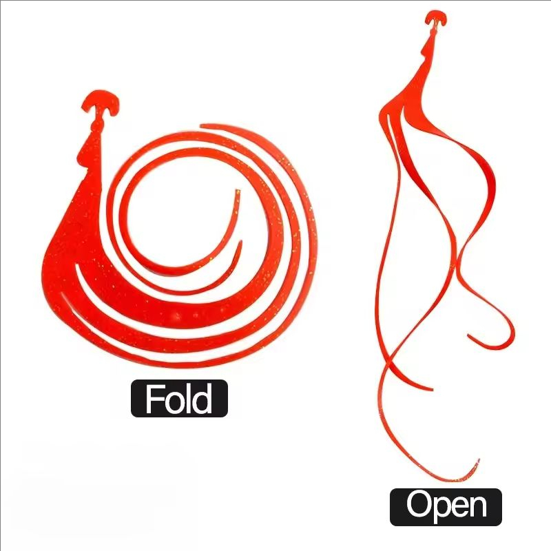 15CM Silikon Spiral Etekler Ça - Fishing Lure Buzzbait incelemesi ve fiyatı