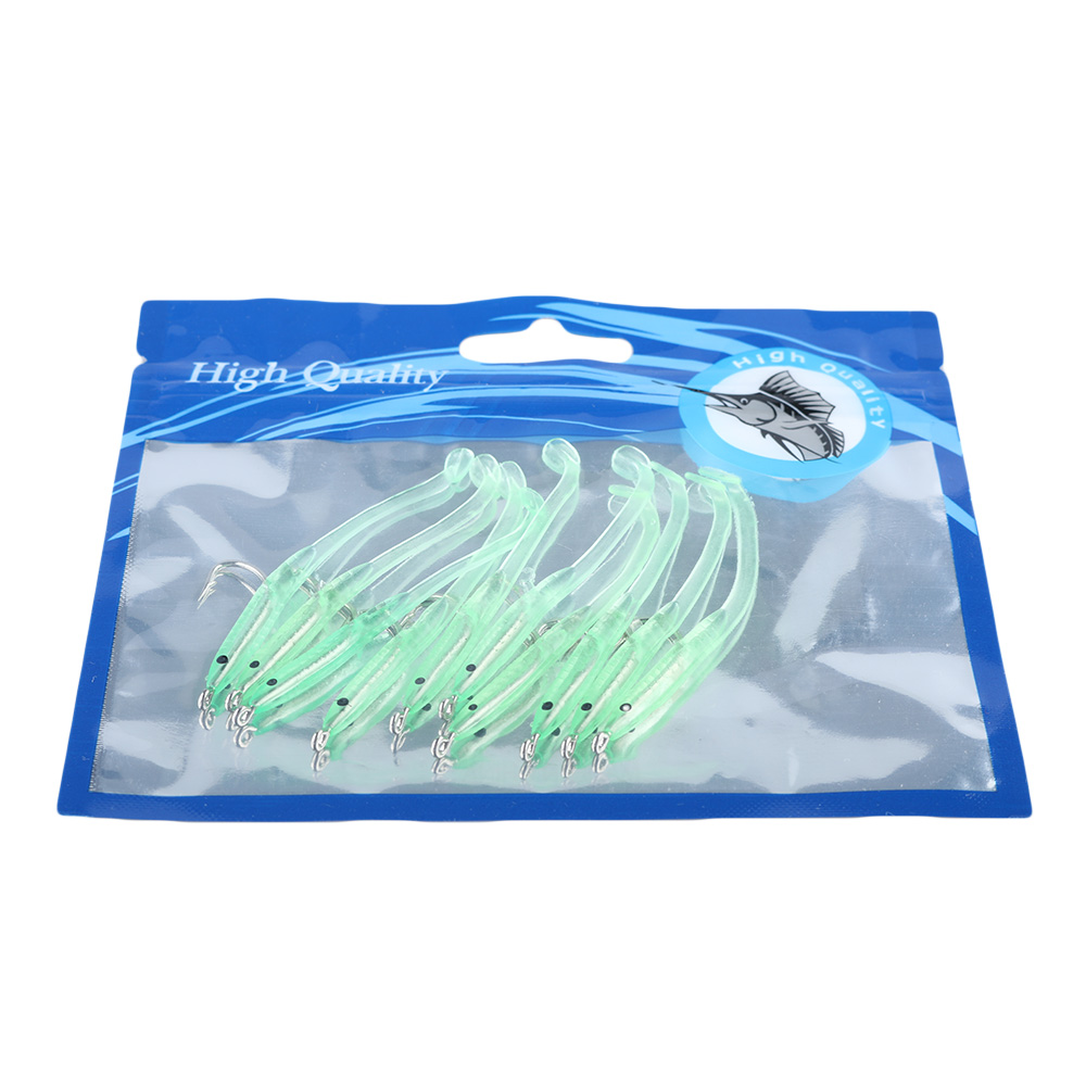 10 adet/grup Yapay Yumuşak Yem - Fishing Lure Soft Plastic incelemesi ve fiyatı