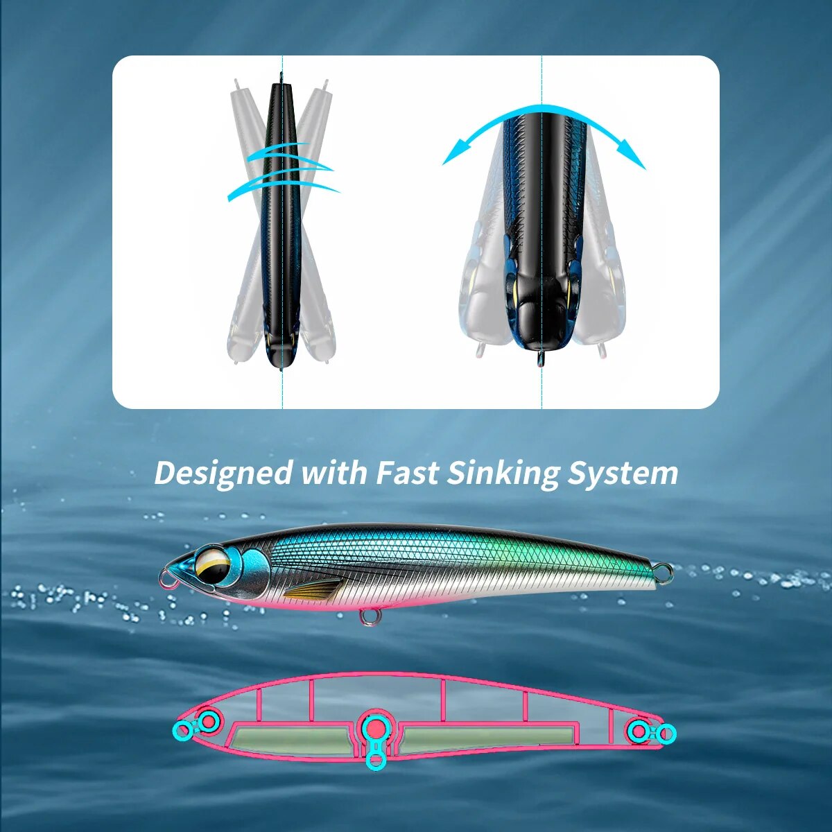 Batan kalem balıkçılık Lures 1 - Fishing Lure Spoon incelemesi ve fiyatı