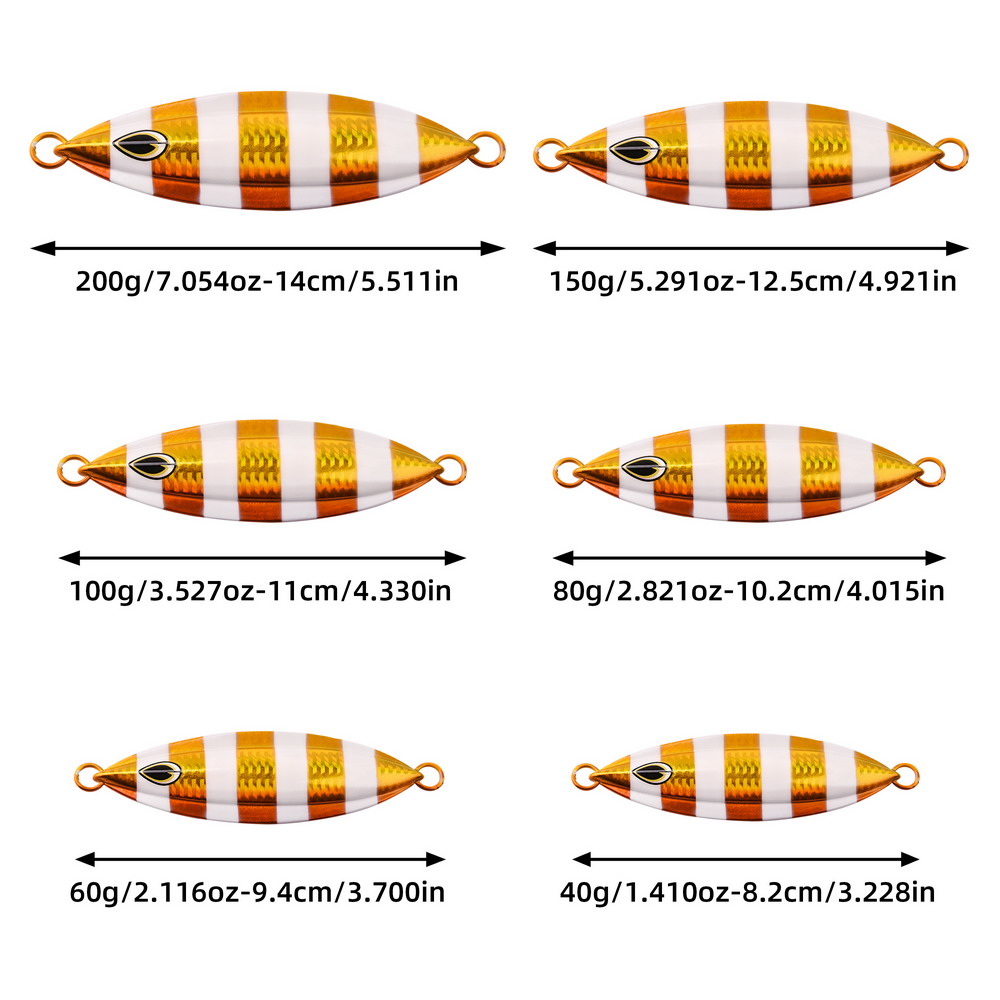 1 adet yavaş jig 40g 60g 80g 1 - Fishing Lure Spoon incelemesi ve fiyatı
