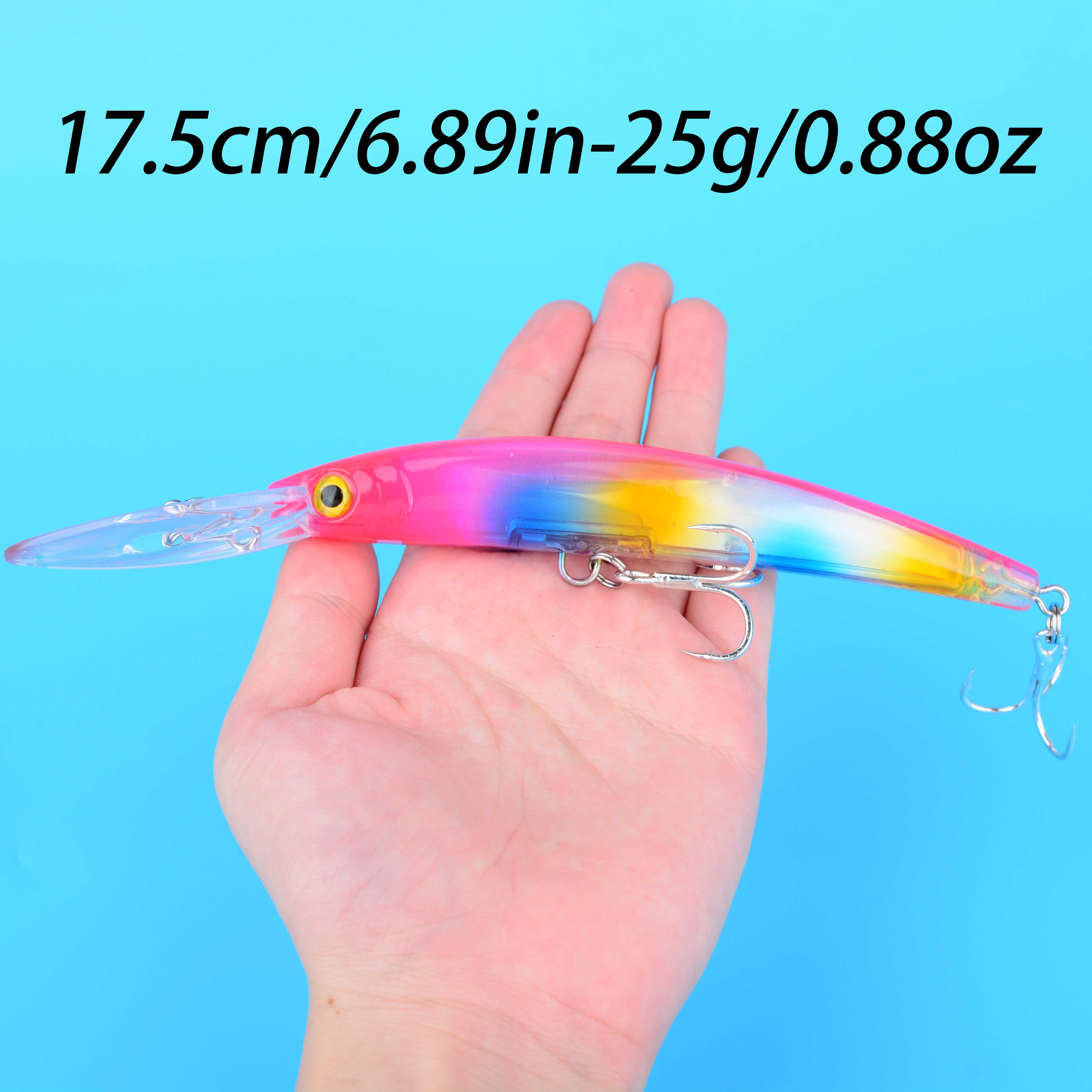 1 adet Yüzen Büyük Minnow Balı - Fishing Lure Topwater incelemesi ve fiyatı