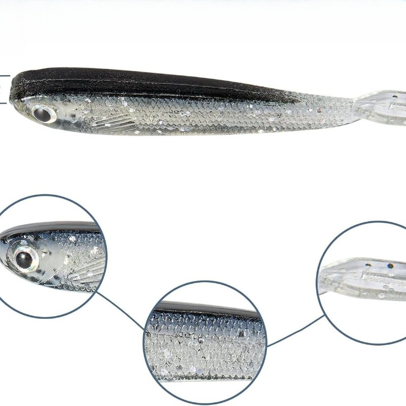 10/20/30 Adet Bölünmüş Kuyrukl - Fishing Lure Soft Plastic incelemesi ve fiyatı