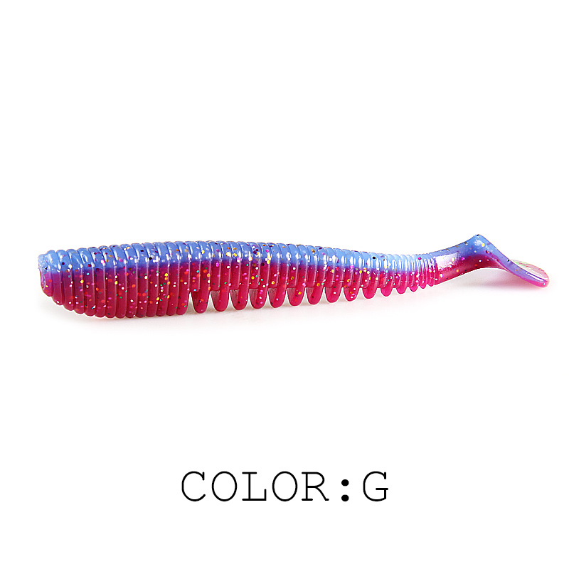 2023 Süper Kıta 50mm 80mm 95mm - Fishing Lure Soft Plastic incelemesi ve fiyatı