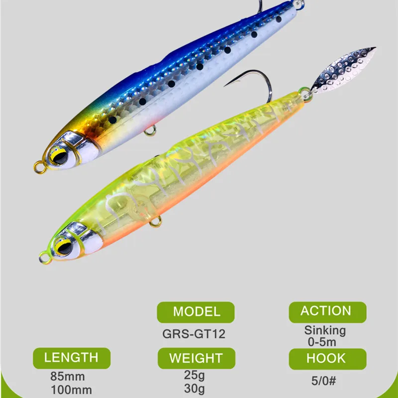 GREENSPIDER yeni 80mm 25g 85mm - Fishing Lure Spoon incelemesi ve fiyatı