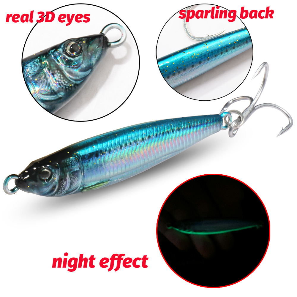 GOBAIT Metal Jig Cazibesi 20g  - Fishing Lure Blade Bait incelemesi ve fiyatı