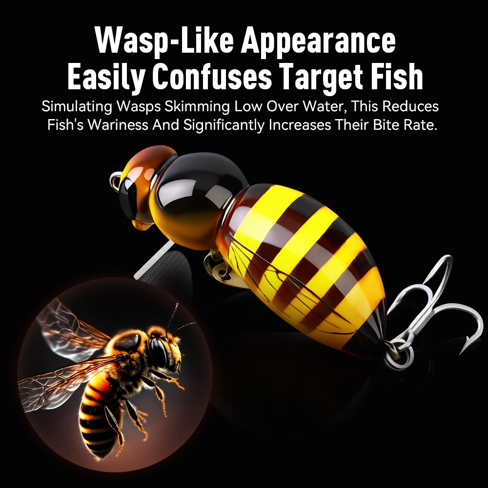 Kingdom 3 adet Wasp Minnow Lur - Fishing Lure Topwater incelemesi ve fiyatı