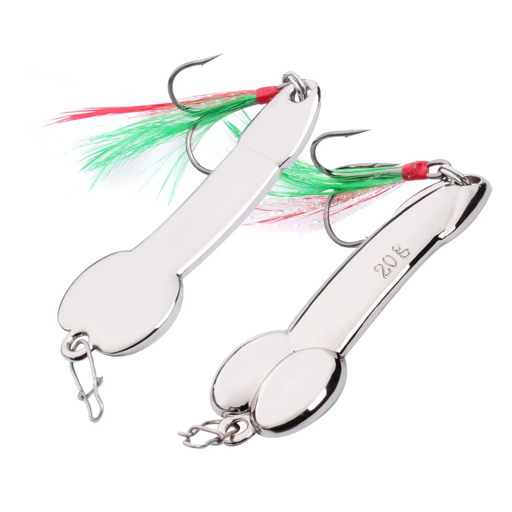 Metal Kaşık Penis Şekli Balıkç - Fishing Lure Spoon incelemesi ve fiyatı