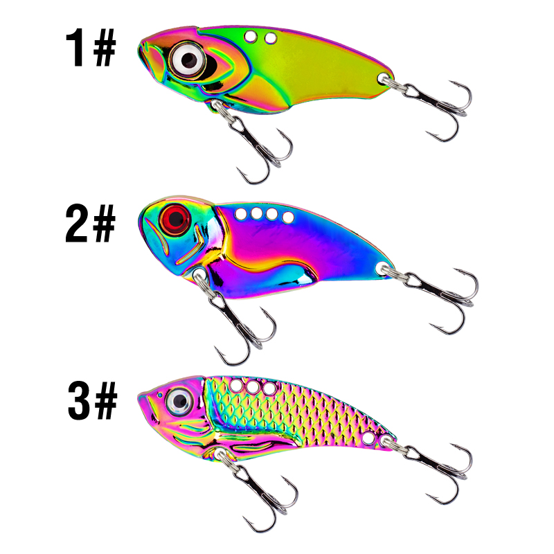 3 ADET Metal Renkli VIB Yem 5g - Fishing Lure Spoon incelemesi ve fiyatı