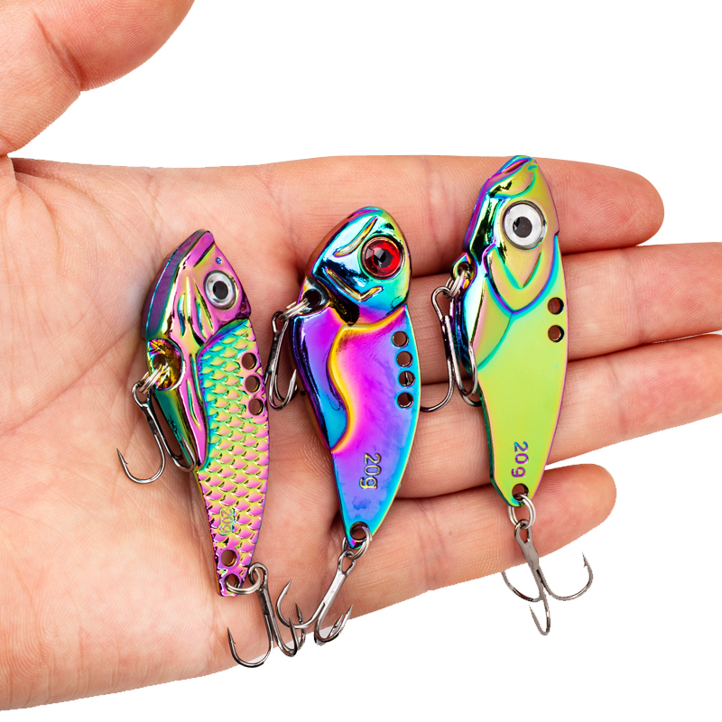 3 ADET Metal Renkli VIB Yem 5g - Fishing Lure Spoon incelemesi ve fiyatı