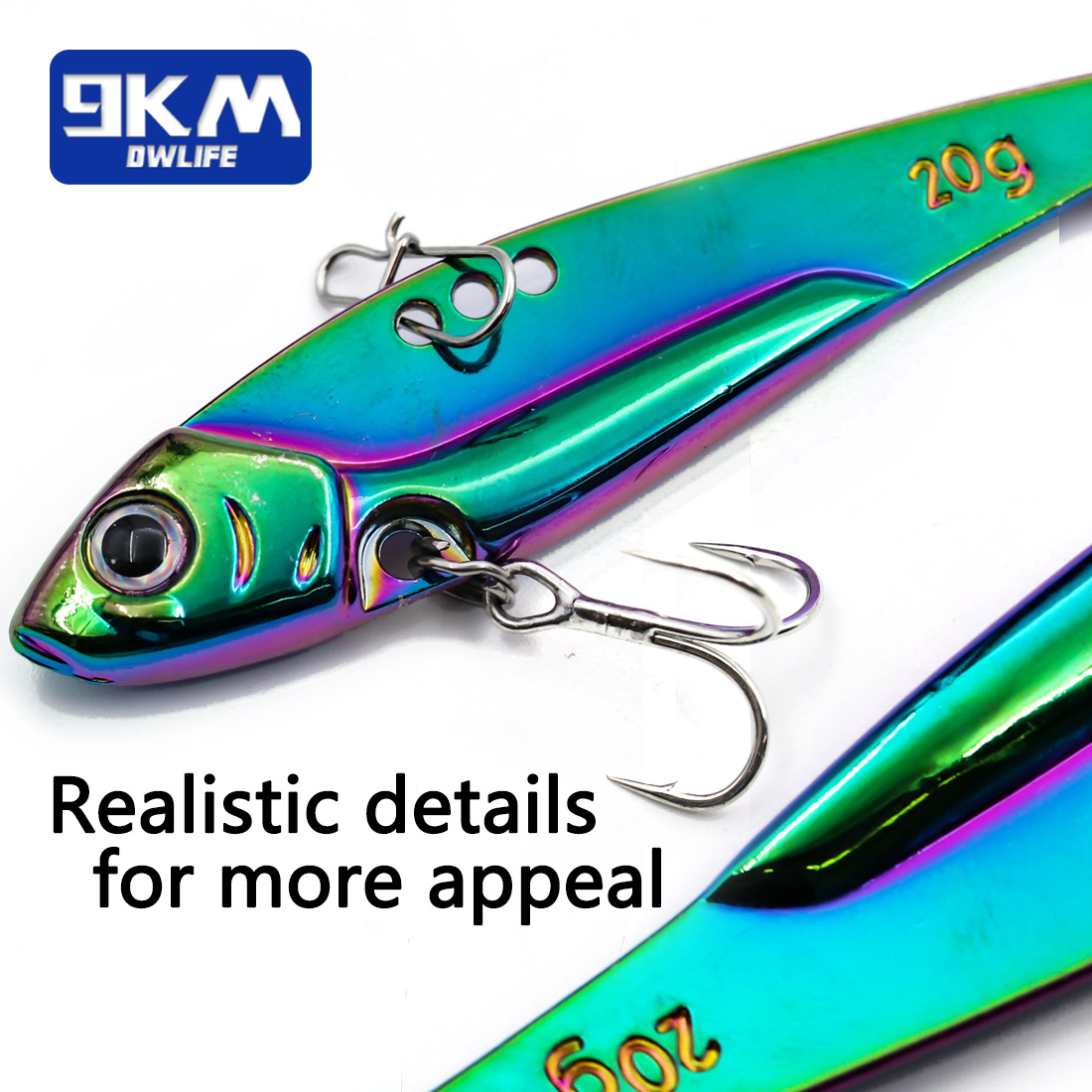 9KM 1 Adet Metal Bıçaklı Balık - Fishing Lure Blade Bait incelemesi ve fiyatı